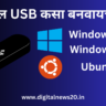Rufus टूल वापरून बूटेबल USB वर Windows 10 किंवा Ubuntu कसा इन्स्टॉल करायचा?
